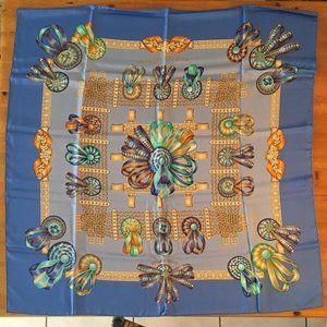 Vintage Hermes Les Rubans du Cheval Scarf